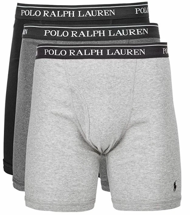 Polo ralph lauren men's top underwear boxer briefs 3 pack