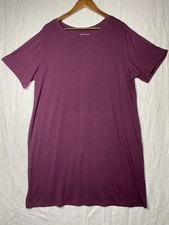 BCBGeneration T-Shirt Woman´s Dress (XXL, Grape Wine) 1653526