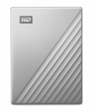 WD WDBFTM0040BSL-WESN My Passport Ultra 4TB USB-C Portable External HDD Silver
