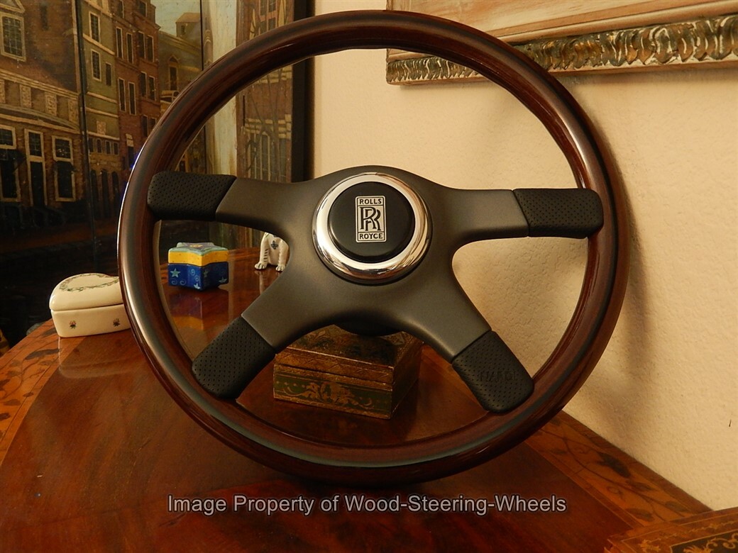 Rolls Royce Corniche II 1986 - 89 Wood Steering Wheel Nardi New