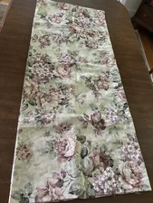  Vintage Valance 17”x84”. Shabby Chic Floral Design