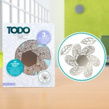 TODO 3X Letterpress / Hot Foil Press 3D FLOWER POSY 150835