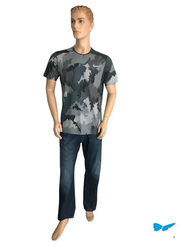 Nike Pro Hypercool large Fitted Camo T 