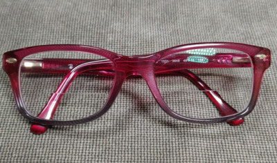 Ray-Ban Small Junior Burgundy Red RB 1531 3648 48-16-130 Eyeglass Frames