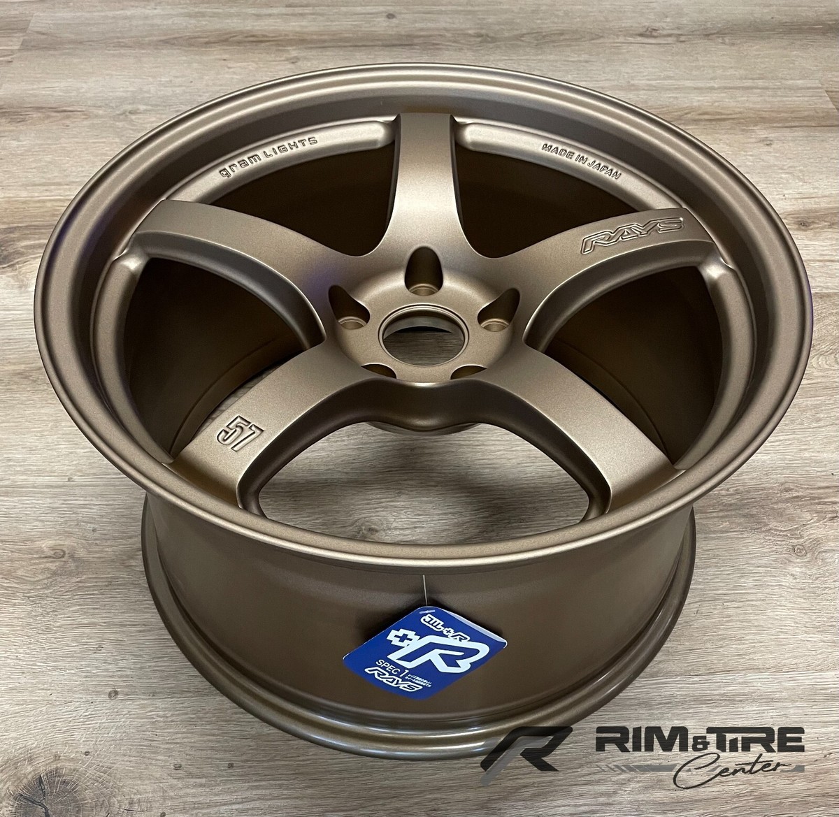 Rays Gram Lights 57CR 18x9.5 +38 5x100 Bronze II (Set of 4 