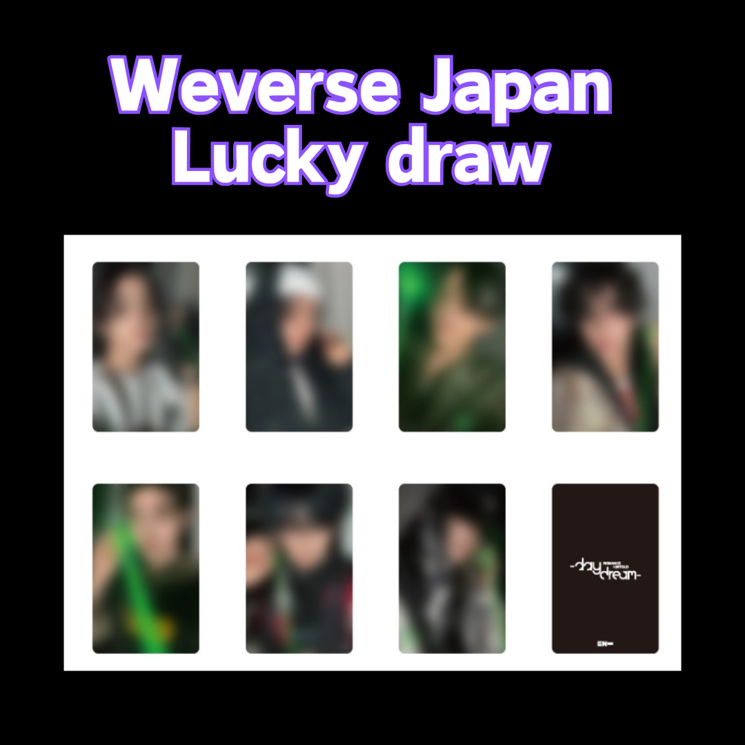 ENHYPEN ROMANCE : UNTOLD - daydream - Photo Card JAPAN POB ENHYPEN ROMANCE : UNTOLD - daydream - Photo Card JAPAN POB