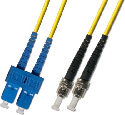 100M 328ft OS2 SC-ST Fiber Optic Cable Duplex Singlemode 9/125 100M Cord