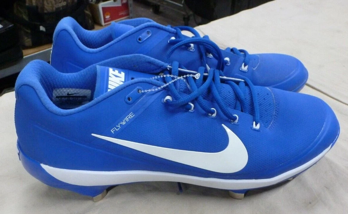NEW Nike Air Clipper 17 Men s Blue Metal Baseball Cleats Size 13