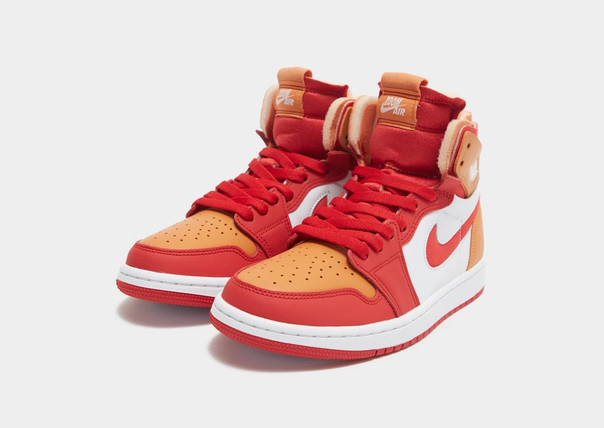 Jordan Air Zoom CMFT Women Women Size UK 5 EUR 38.5 Fire Red Hot Curry