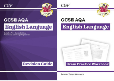 New GCSE English Language AQA Revision Bundle 9-1 Course by CGP Books