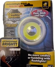 BulbHead Atomic Beam TapLight LED Light Nightlight Emergency Light Brand New