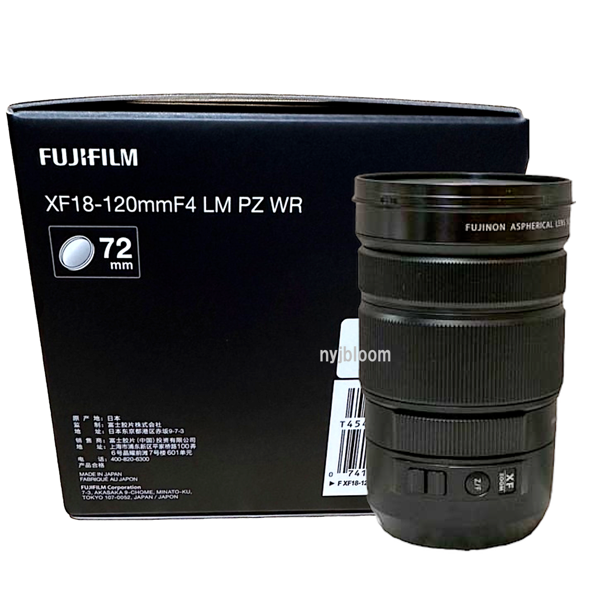 New FUJIFILM XF 18-120mm F4 LM PZ WR Lens X-Mount APS-C Format | eBay