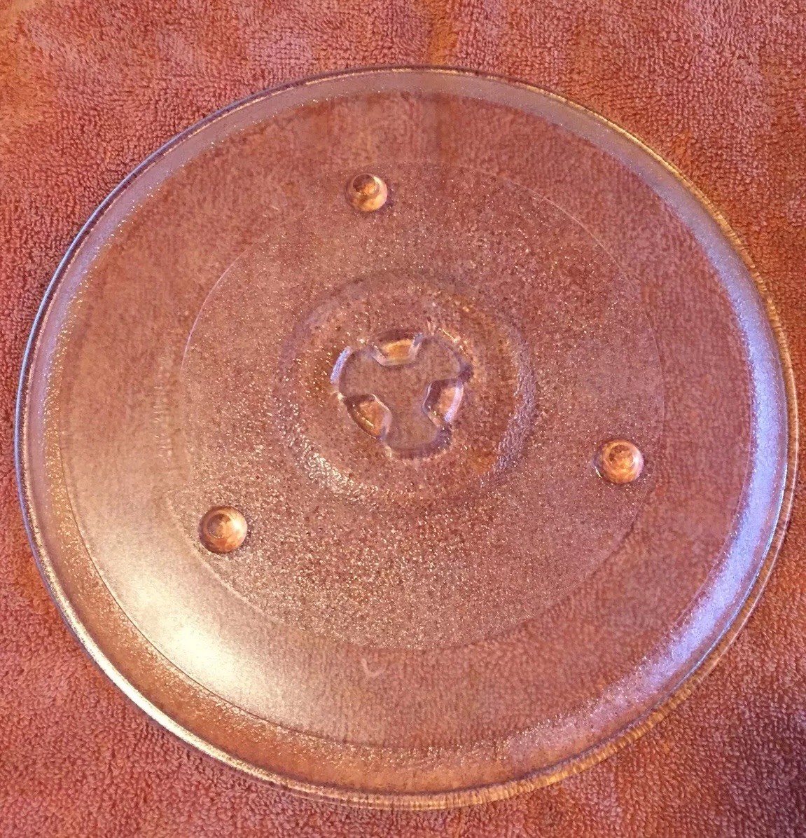 MICROWAVE OVEN TURNTABLE GLASS TRAY DISH PLATE 10 5/8 REPLACEMENT PART