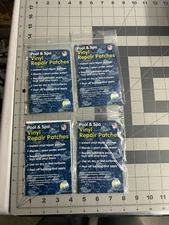 4-pack lot JED 35-240 VINYL SWIMMING POOL ASSORTMENT PACK REPAIR PATCHES 8427148