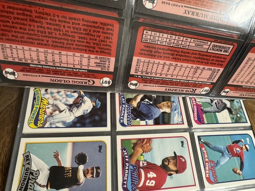 1987 - 1988 - 1989 Topps Baseball Cards Complete Set (3 sets of 132 cards) - Picture 8 of 10