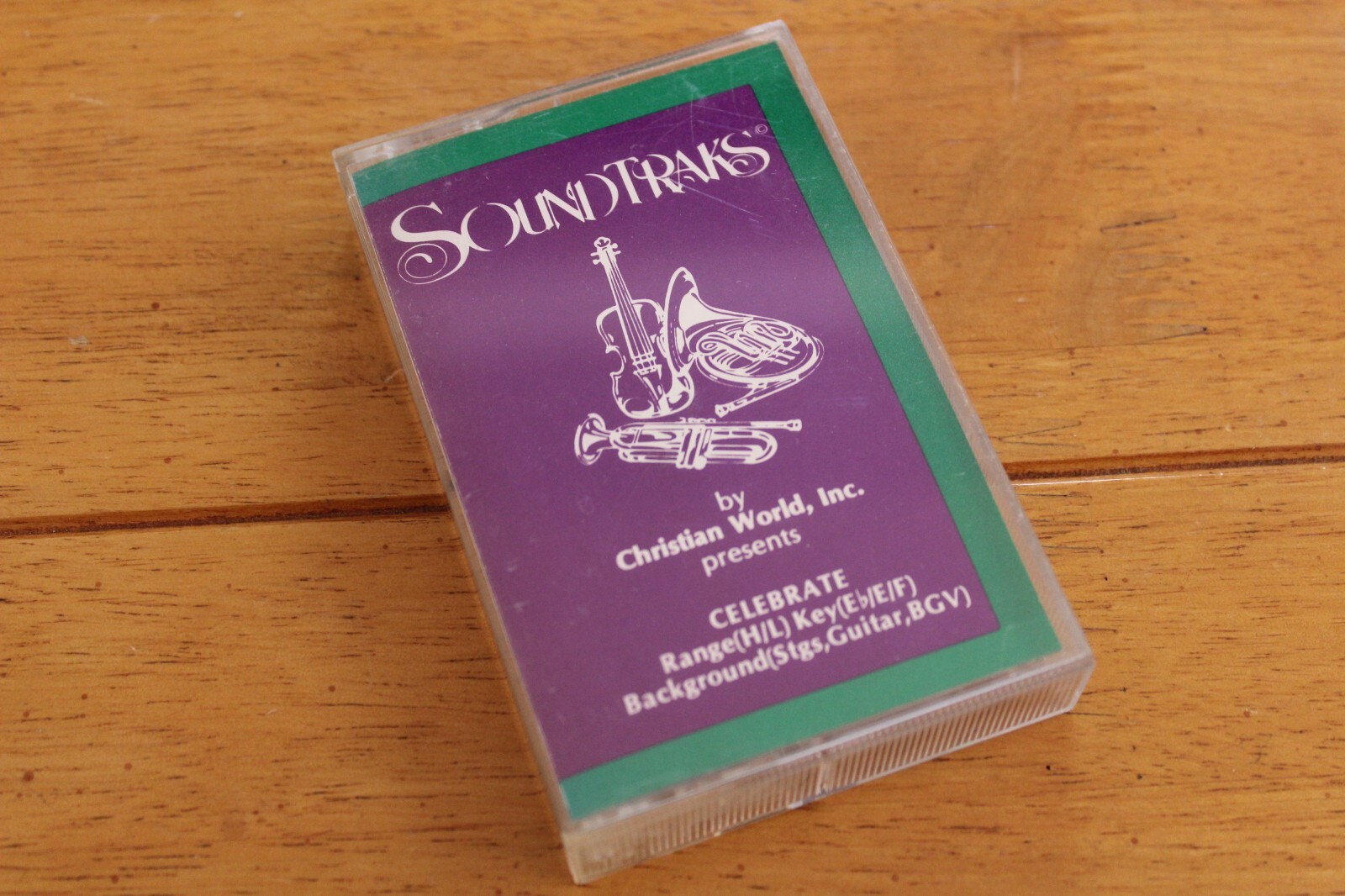 CELEBRATE SOUNDTRACK PERFORMANCE TRACK ACCOMPANIMENT CASSETTE W/ LYRICS