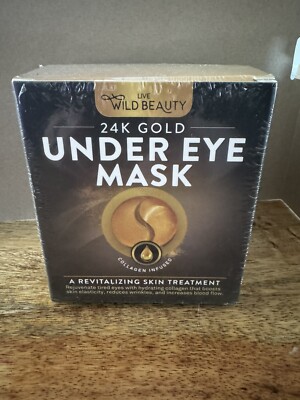 Wild Beauty 24k Gold Under Eye Mask With Collagen