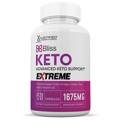 Bliss Keto ACV Extreme Pills 1675 MG Stronger Than Gummies Keto Support 10 Pack - Picture 2 of 5
