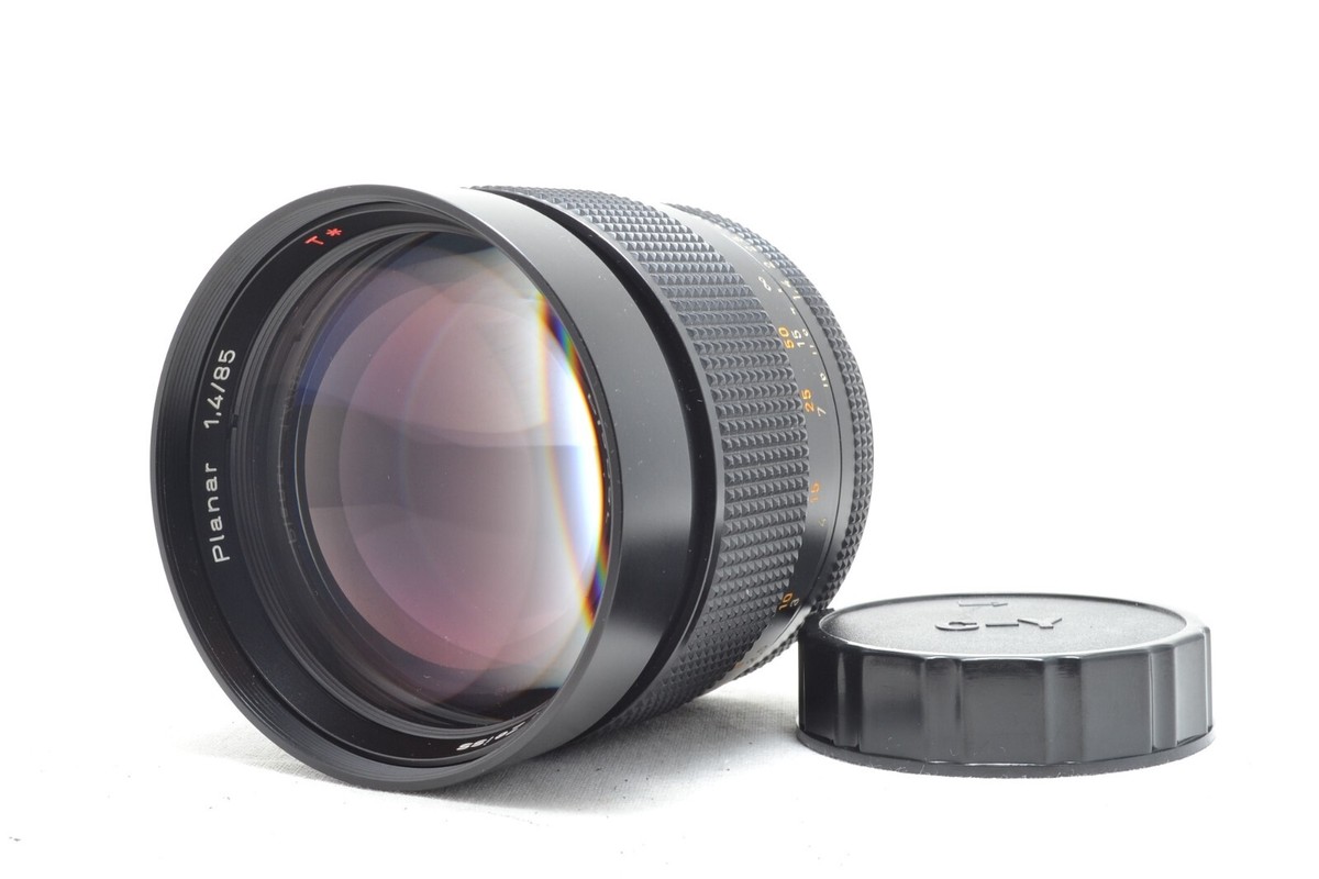 CONTAX Carl Zeiss Planar 85ｍｍ F1.4 AEG Near Mint] Contax Carl Zeiss Planar T* 85mm f/1.4 AEG Lens
