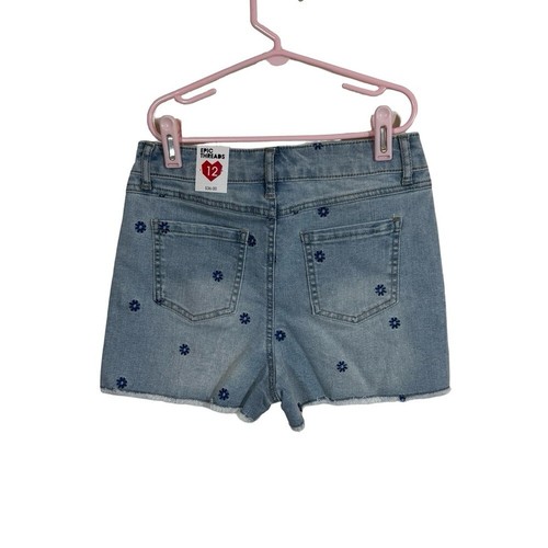 NWT Epic Threads Big Girls Daisy High Rise Denim Cutoff Jean Shorts sz:12 $36 - Picture 3 of 4