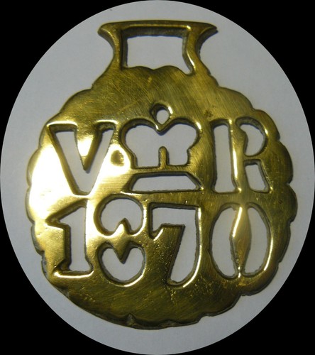 VICTORIA REIGNS 1870 cheval laiton (6484) - Photo 1/3
