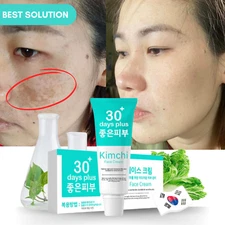Strong Removal Melasma | Kimchi Face Cream 30 days Plus, manages thick freckles,