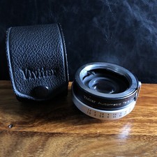 Vintage Vivitar Automatic Tele Converter 2X-5 with Case