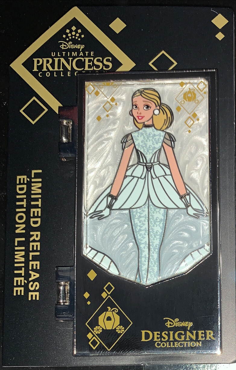 Disney Ultimate Princess Collection Cinderella Designer Limited Release Pin NEW