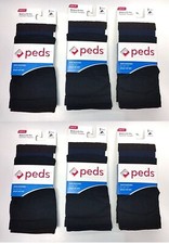 18 pairs Peds Comfort Trousers Socks Non Binding Stay-Up, Shoe Size 5-10 NWT
