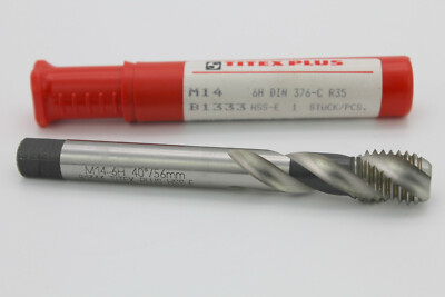 Titex Plus M14 6H HSS-E DIN 376-C Gewindebohrer Maschinengewindebohrer