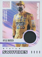 PANINI 2021 CHRONICLES KYLE BUSCH #SS-KY STATUS SWATCHES RELIC CARD