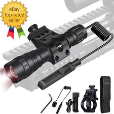Ir Flashlight Infrared 850Nm Light LED Rechargeable Mini for Night Vision