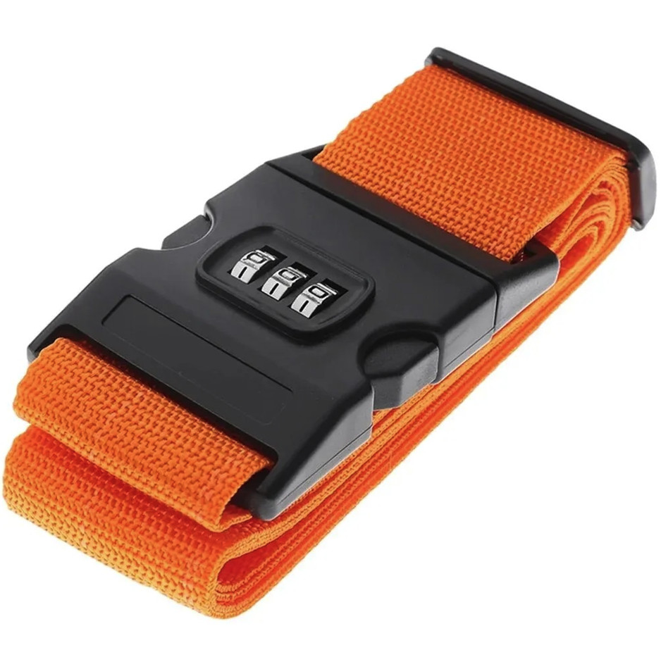 Strap Password Lock Adjustable Travel Suitcase Belt - New