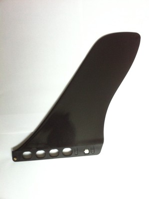 Surfboard Longboard Finne 9'' Zoll schwarz Hatche-t Shape Fcs2 Fit FCS II 