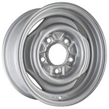 01570 Reconditioned Factory OEM Steel wheel 15x6 Medium Silver Sparkle