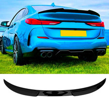 BMW F44 2er Gran Coupe Heck Kofferraum Spoiler M4 Style Glanz Schwarz