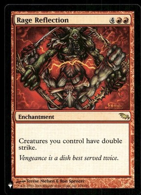 RAGE REFLECTION THE LIST REPRINTS MAGIC: THE GATHERING LP