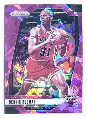 2024-25 Prizm Dennis Rodman Pink Ice Legends Prizm Refractor SP