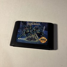 Teenage Mutant Ninja Turtles The Hyperstone Heist Sega Genesis Authenthic Tested