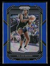 Kalani Brown 006/175 2023-24 Panini Prizm WNBA Blue Dallas Wings #22