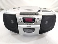 Lenoxx Sound CD-102 Boombox CD Cassette player portable Radio Stereo System