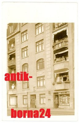 Postcard Hamburg Hamm Kentzlersweg 41 Colonial & Fat Goods Shop Aug. Wils C32
