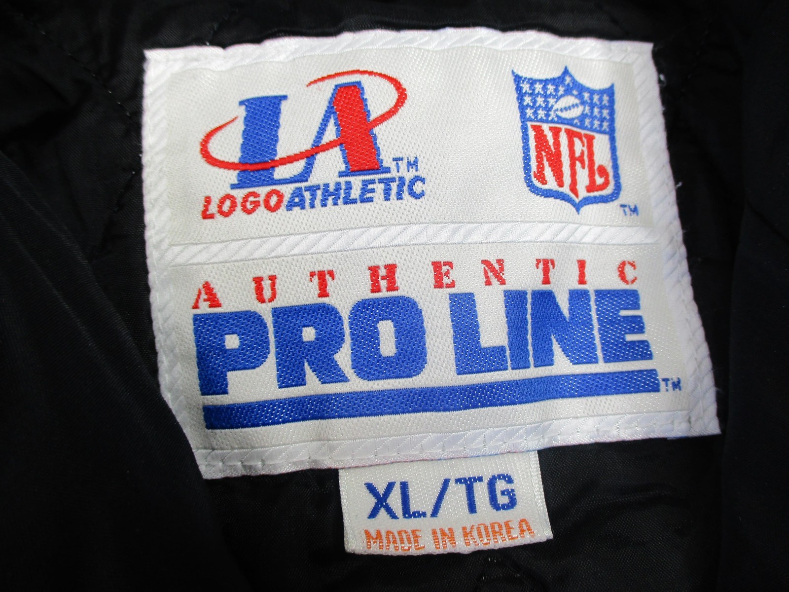 Vintage Pittsburgh Steelers Jacket Mens XL Black NFL Football Logo Athletic 90s