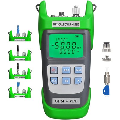 A-G510B 3 in 1 Fiber Optic Power Meter Integrated Machine 30-50~+26dbm Fiber ...