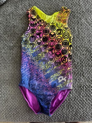 GK Marvel Gymnastics leotard Size CS Child Excellent Condition