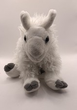 Wild Republic Cuddlekins 2016 White Llama Plush Stuffed Animal Collectible 10”