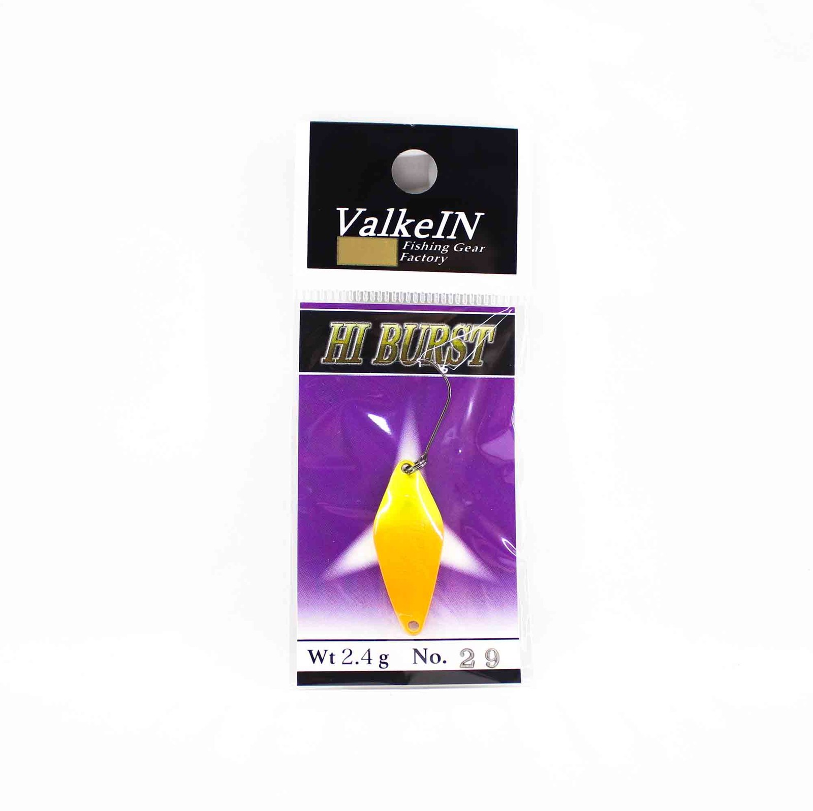Valkein Spoon Hi Burst 2.4 grams Sinking Lure No.29 (1571)