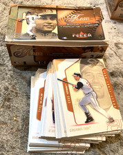 2002 FLEER BASEBALL PARTIAL BASE SET 29/99 NMMT + EMPTY BASEBALL BOX
