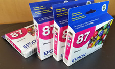 Genuine Epson # 87 Magenta Ink Cartridge for R1900- Expired - *READ*