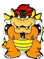 Bowser Mario Bros Enamel Lapel Pin Multicolor Video Game Accessory 1 Inch